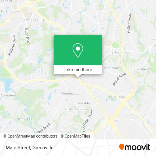Main St map