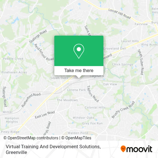 Virtual Training And Development Solutions map