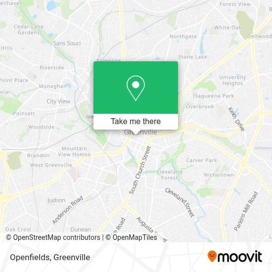 Openfields map