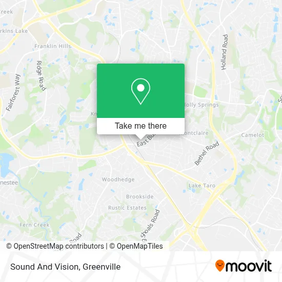 Sound And Vision map