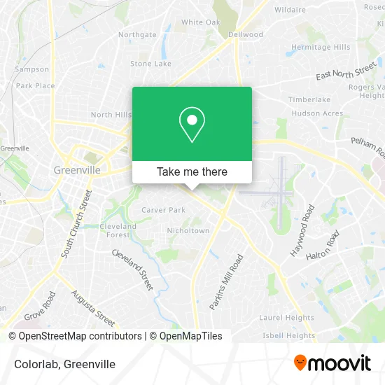 Colorlab map