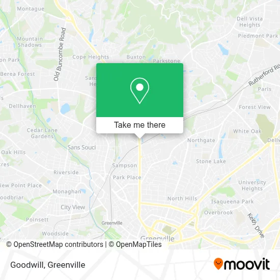 Goodwill map