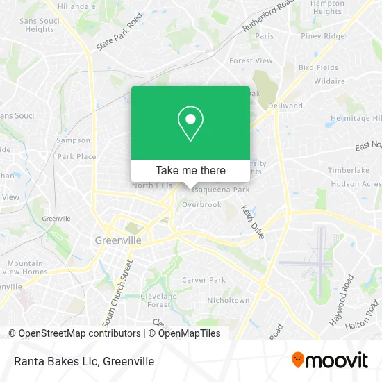 Ranta Bakes Llc map