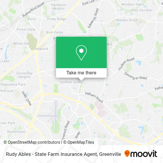 Rudy Ables - State Farm Insurance Agent map