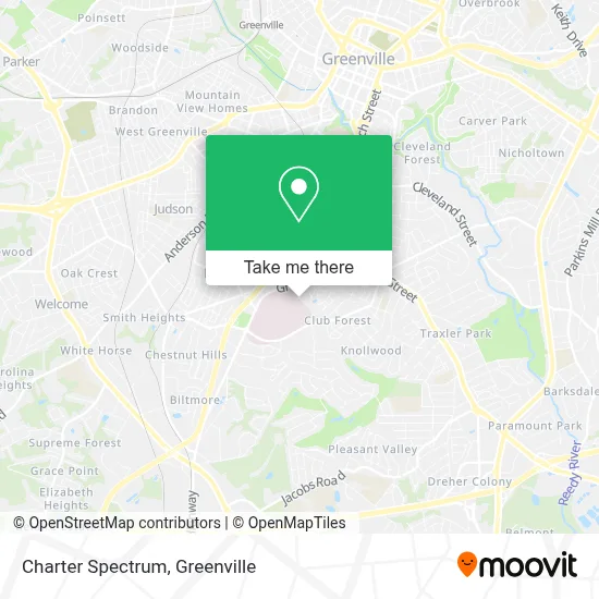 Charter Spectrum map