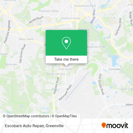 Escobars Auto Repair map