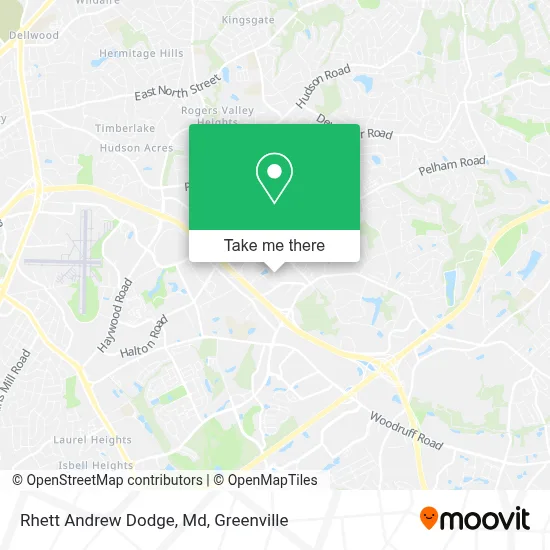 Rhett Andrew Dodge, Md map