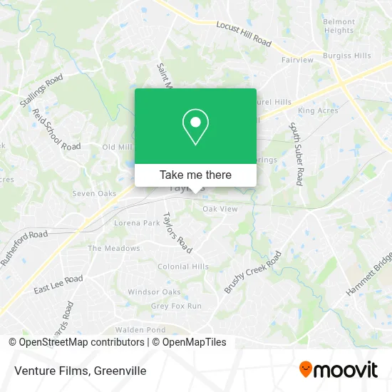 Venture Films map