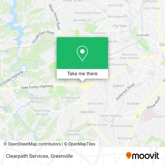 Clearpath Services map
