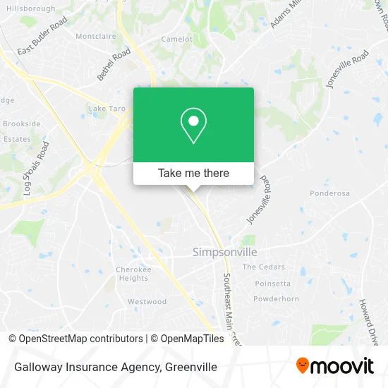 Galloway Insurance Agency map