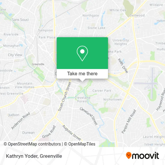 Kathryn Yoder map