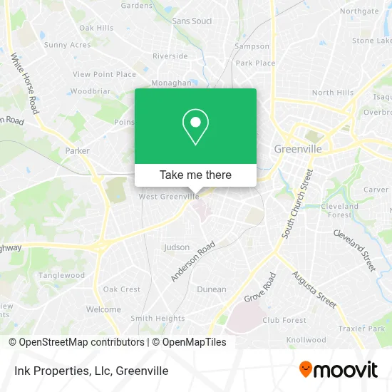 Ink Properties, Llc map