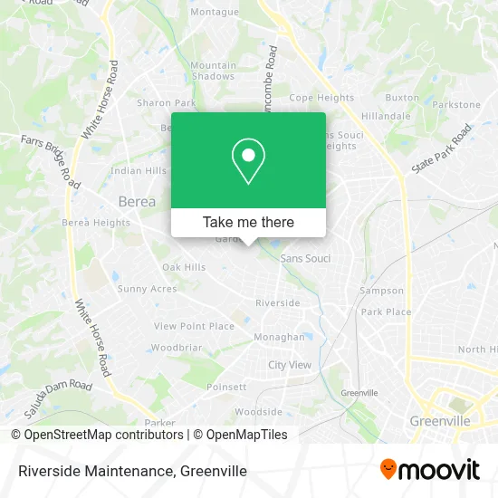 Mapa de Riverside Maintenance