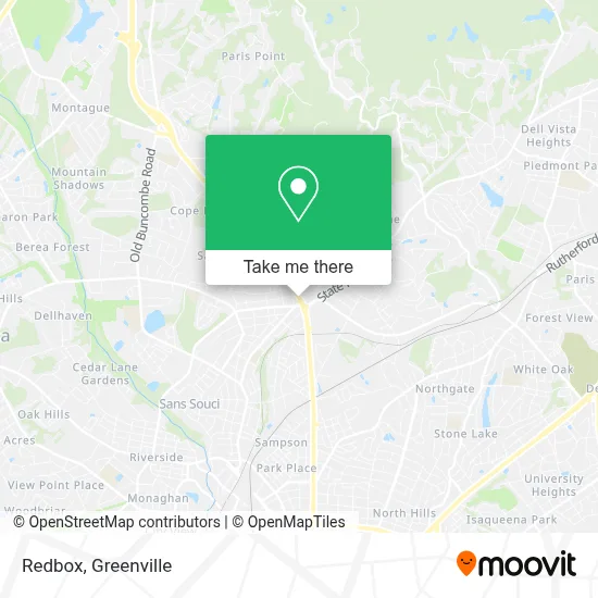 Redbox map