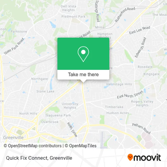 Quick Fix Connect map