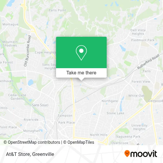 At&T Store map