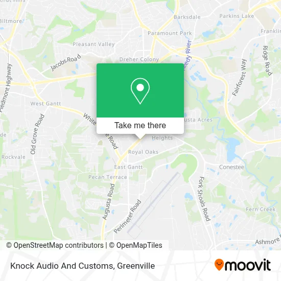 Knock Audio And Customs map