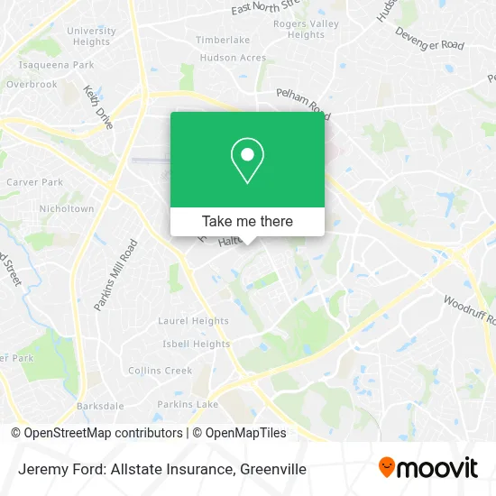 Jeremy Ford: Allstate Insurance map