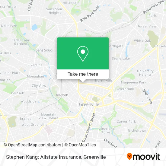 Stephen Kang: Allstate Insurance map