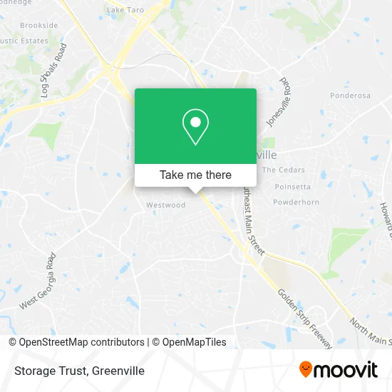 Storage Trust map