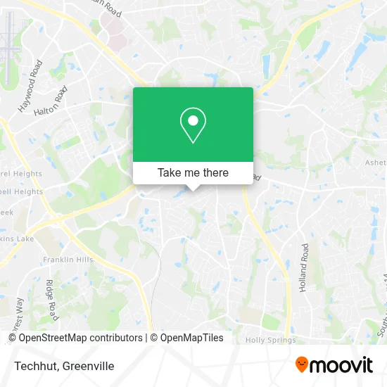 Techhut map