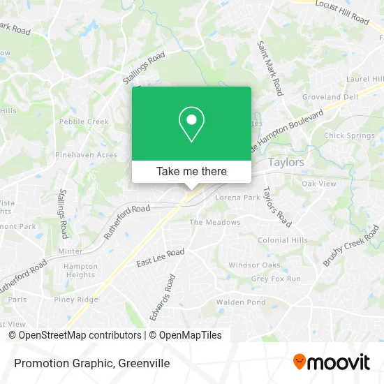 Promotion Graphic map
