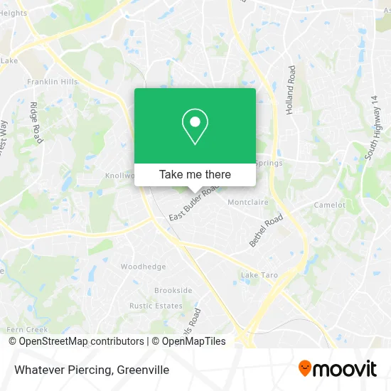 Whatever Piercing map