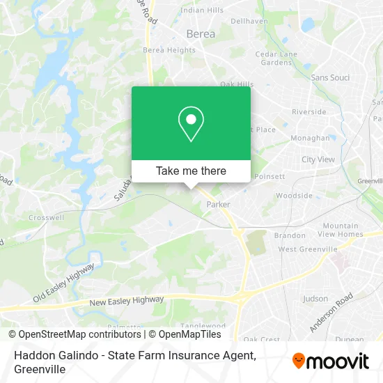 Haddon Galindo - State Farm Insurance Agent map