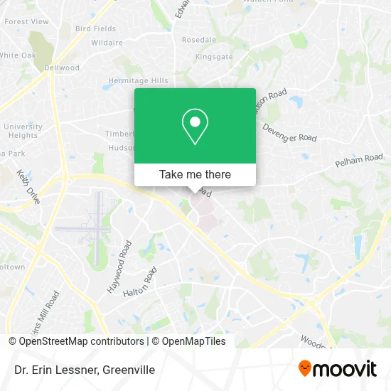 Dr. Erin Lessner map