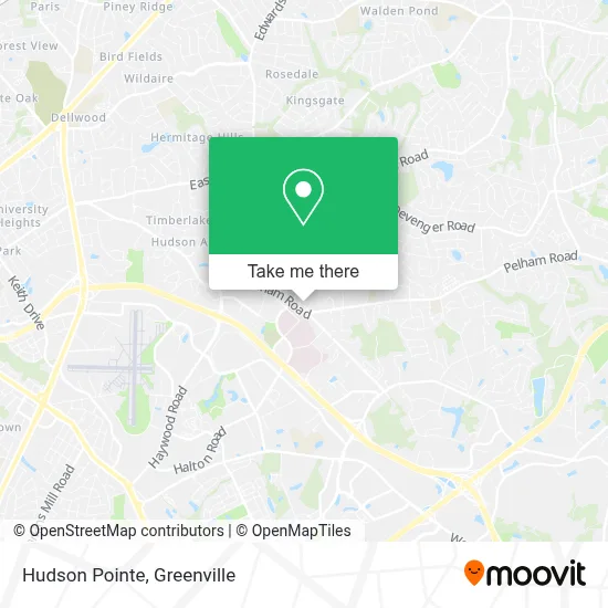 Hudson Pointe map