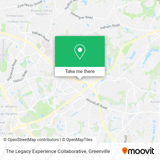The Legacy Experience Collaborative map