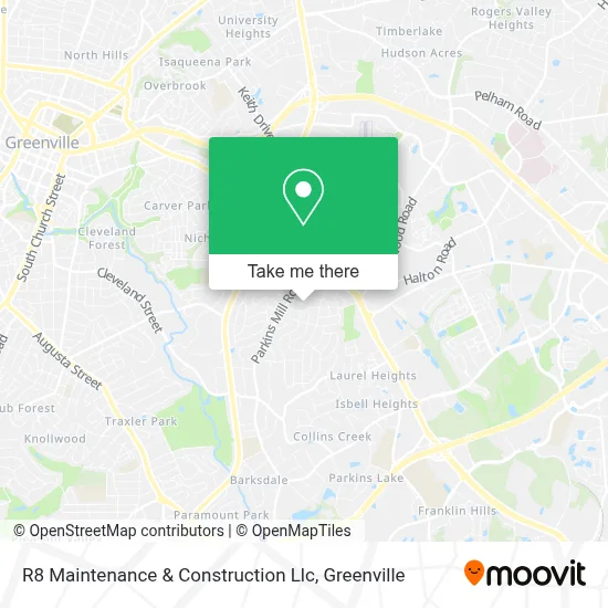 R8 Maintenance & Construction Llc map