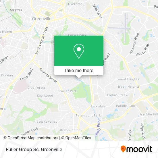 Fuller Group Sc map