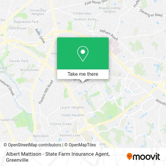 Albert Mattison - State Farm Insurance Agent map