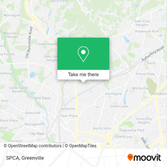 Spca map