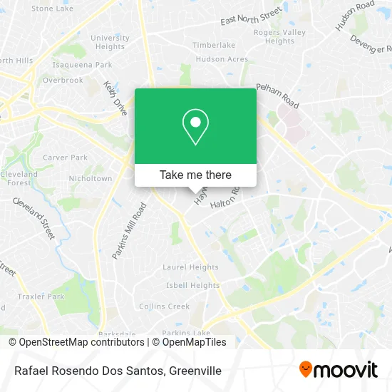 Rafael Rosendo Dos Santos map