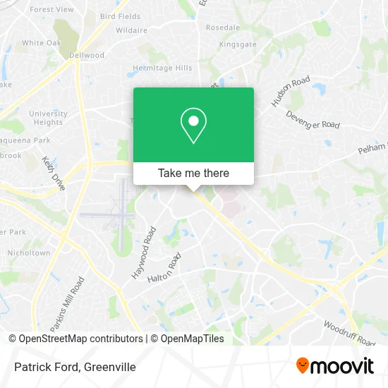 Patrick Ford map