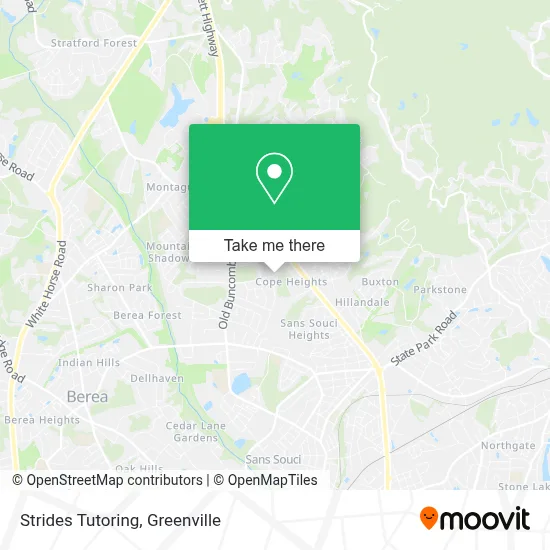 Strides Tutoring map