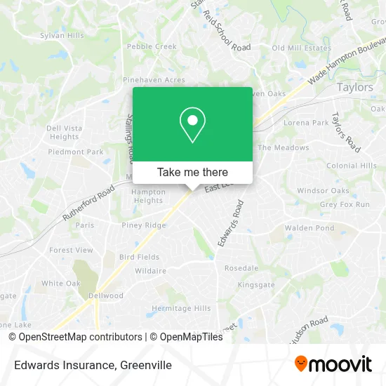 Edwards Insurance map