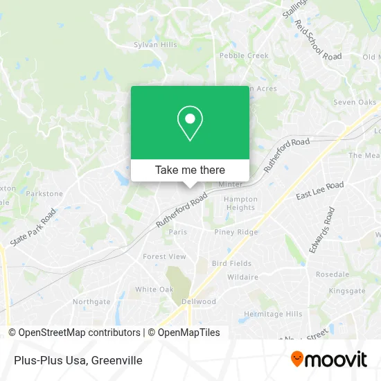 Plus-Plus Usa map