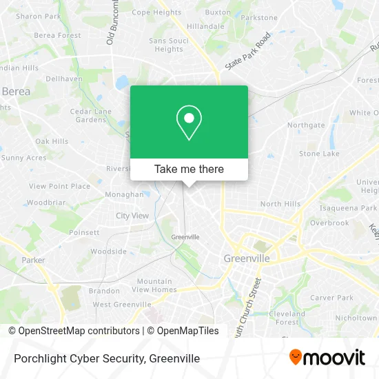 Porchlight Cyber Security map