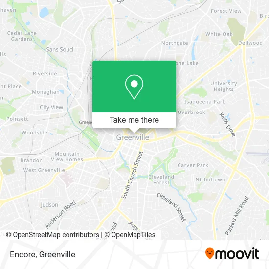 Encore map