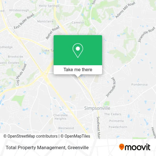 Total Property Management map