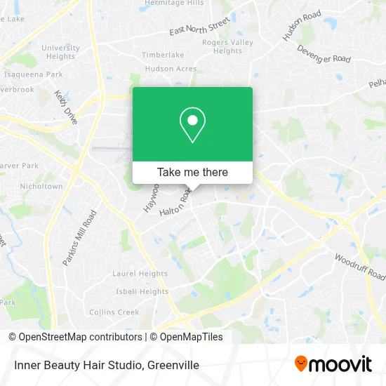 Inner Beauty Hair Studio map