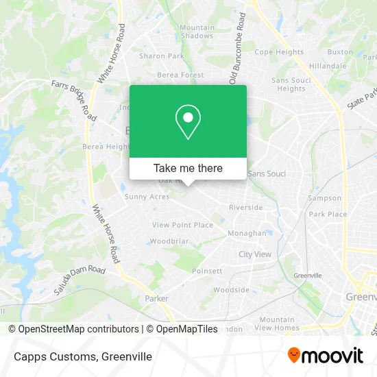 Capps Customs map