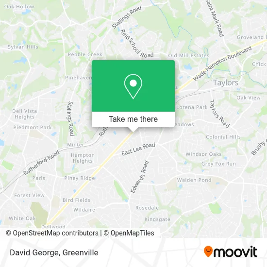 David George map