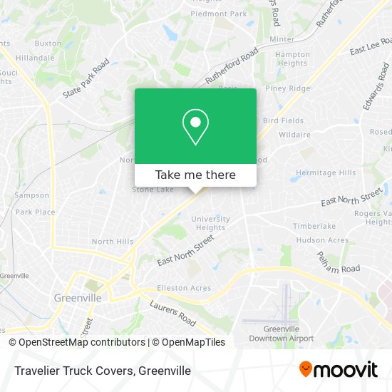 Travelier Truck Covers map