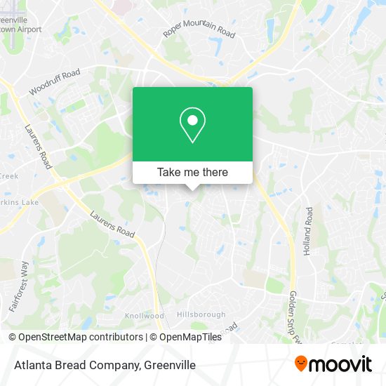 Atlanta Bread Company map