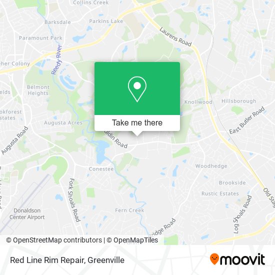 Red Line Rim Repair map