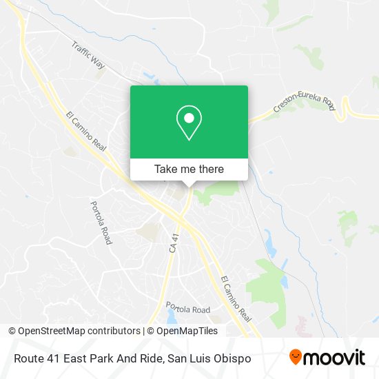 Route 41 East Park And Ride, Atascadero Round Table
